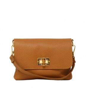 NEW GERMAN FUENTES daria clutch in camel